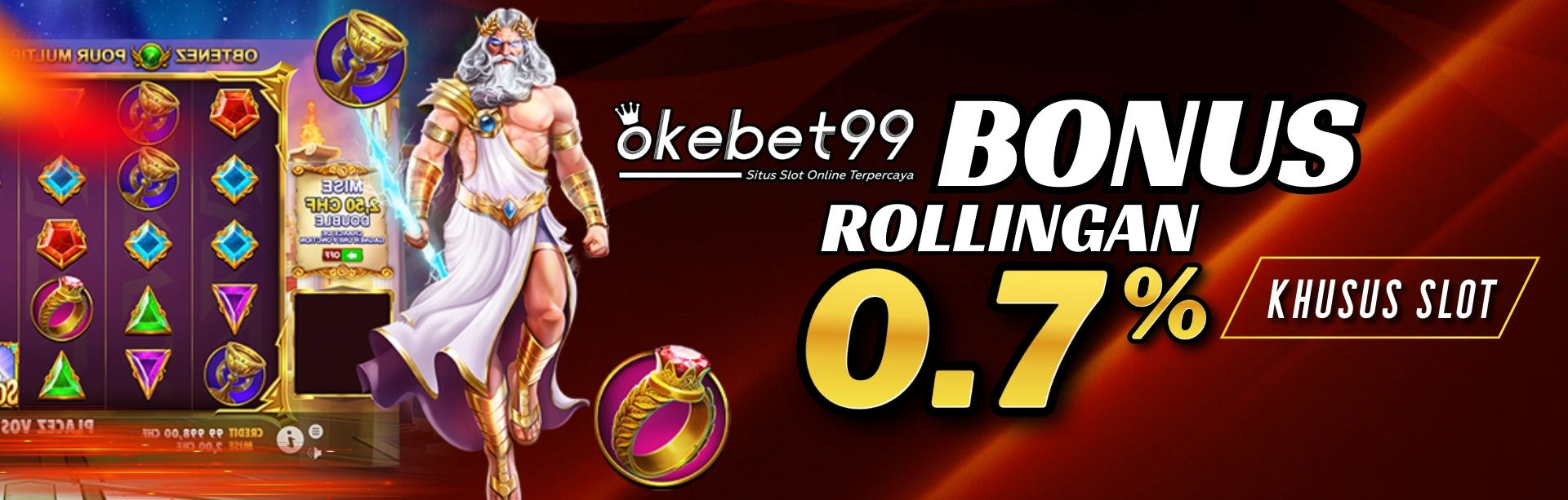 OKEBET99 - Bonus Rollingan Setiap Hari