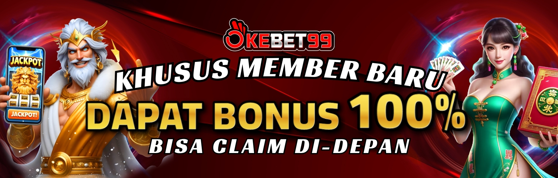 Bonus New Member 100%