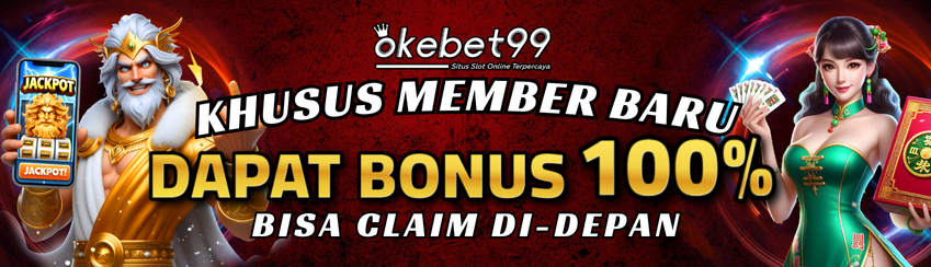 PROMO NEW MEMBER SLOT GAMES 100%
