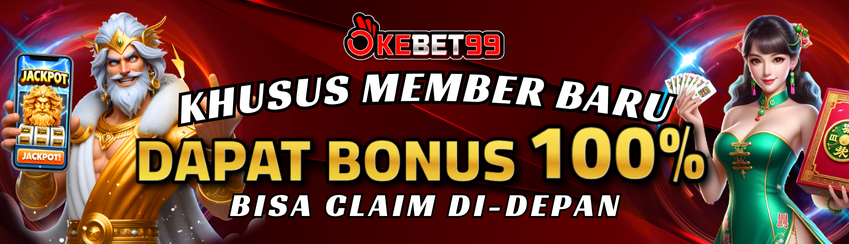 PROMO NEW MEMBER SLOT GAMES 100%